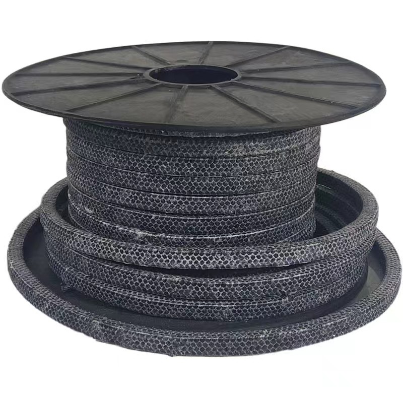 Reinforced Flexible Graphite Braided Packing